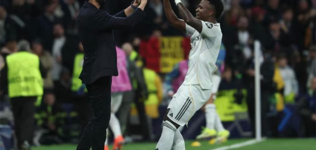 فينيسيوس جونيور يكمل خماسية ريال مدريد الساحقة ضد موناكو بدوري أبطال أوروبا