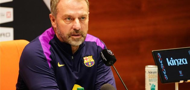 هانز فليك يتحدث عن تأهل برشلونة في كأس الملك وإمكانية مواجهة راسينج بالليجا الموسم القادم