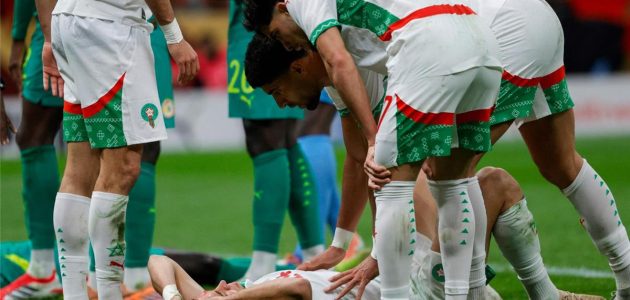 إصابة نايل العيناوي الدامية تهز نهائي كأس أمم إفريقيا 2025 بين المغرب والسنغال
