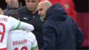 توبيخ الركراكي الصارم لإبراهيم دياز بعد إهدار ركلة جزاء حاسمة في نهائي كأس أمم إفريقيا