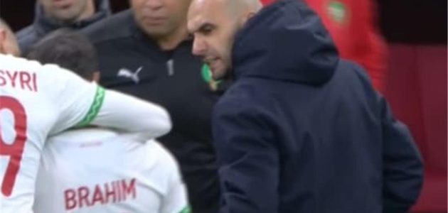 توبيخ الركراكي الصارم لإبراهيم دياز بعد إهدار ركلة جزاء حاسمة في نهائي كأس أمم إفريقيا